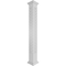 Ekena Millwork Craftsman Classic Square Non-Tapered Gilcrest Fretwork Column w/ Crown Capital & Crown Base CC0809ENGCTCRCR - alternate 1